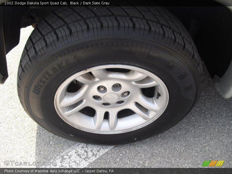 Black / Dark Slate Gray 2002 Dodge Dakota Sport Quad Cab