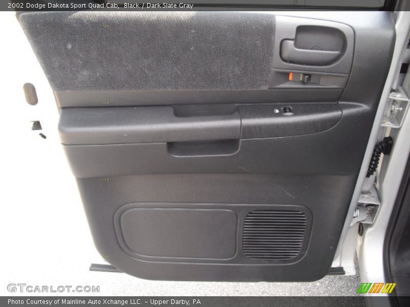 Black / Dark Slate Gray 2002 Dodge Dakota Sport Quad Cab