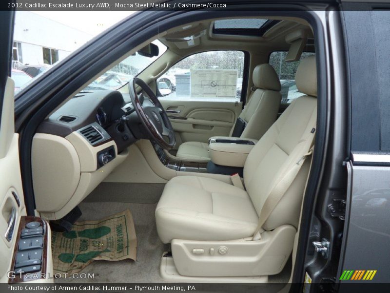 Mocha Steel Metallic / Cashmere/Cocoa 2012 Cadillac Escalade Luxury AWD