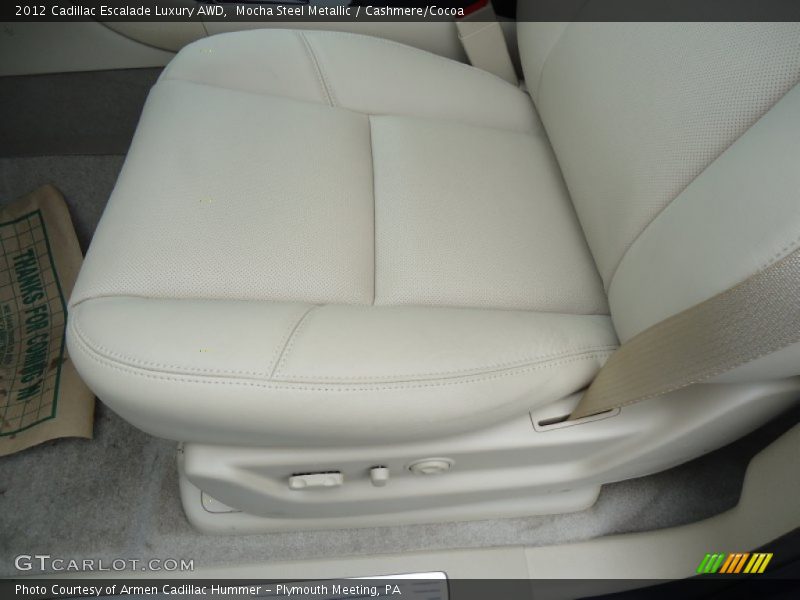 Mocha Steel Metallic / Cashmere/Cocoa 2012 Cadillac Escalade Luxury AWD