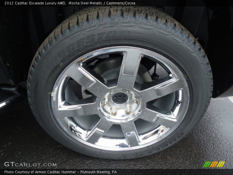 Mocha Steel Metallic / Cashmere/Cocoa 2012 Cadillac Escalade Luxury AWD