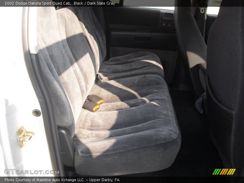 Black / Dark Slate Gray 2002 Dodge Dakota Sport Quad Cab