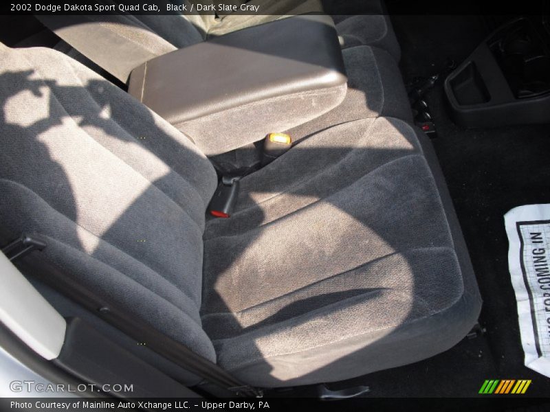 Black / Dark Slate Gray 2002 Dodge Dakota Sport Quad Cab