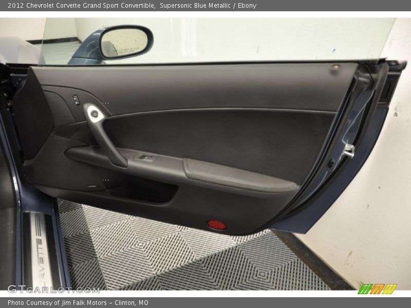 Door Panel of 2012 Corvette Grand Sport Convertible