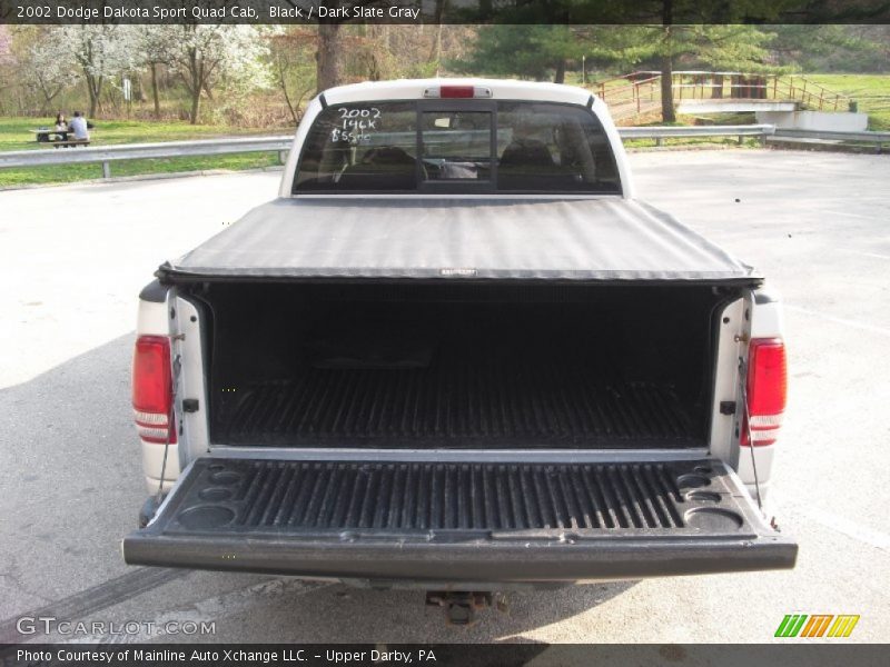 Black / Dark Slate Gray 2002 Dodge Dakota Sport Quad Cab