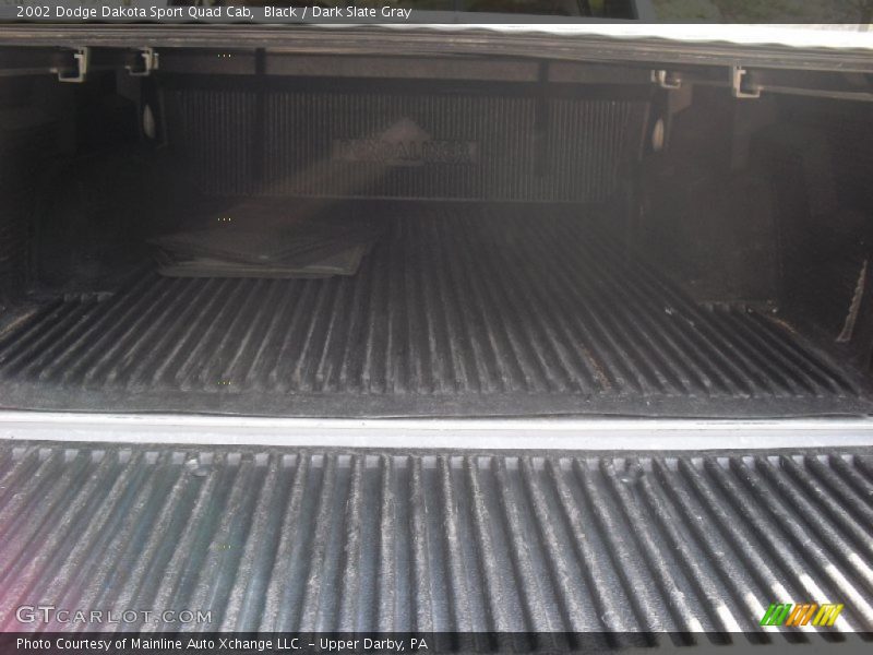 Black / Dark Slate Gray 2002 Dodge Dakota Sport Quad Cab