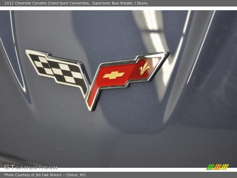  2012 Corvette Grand Sport Convertible Logo