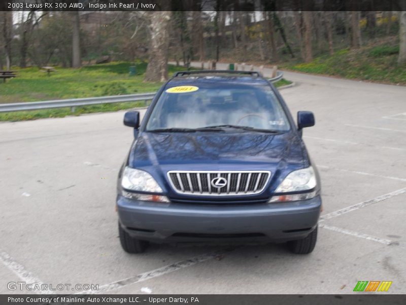 Indigo Ink Pearl / Ivory 2003 Lexus RX 300 AWD