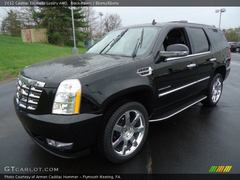 Front 3/4 View of 2012 Escalade Luxury AWD