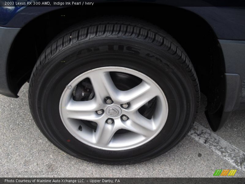 Indigo Ink Pearl / Ivory 2003 Lexus RX 300 AWD