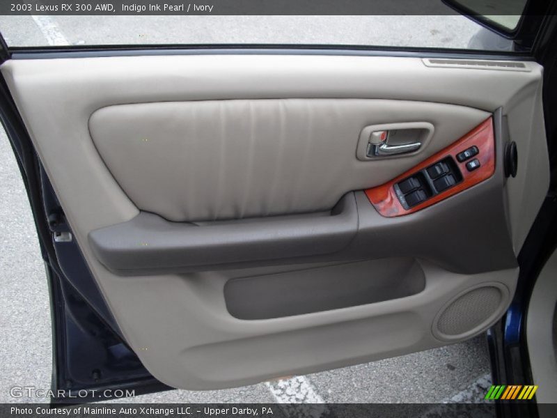 Indigo Ink Pearl / Ivory 2003 Lexus RX 300 AWD