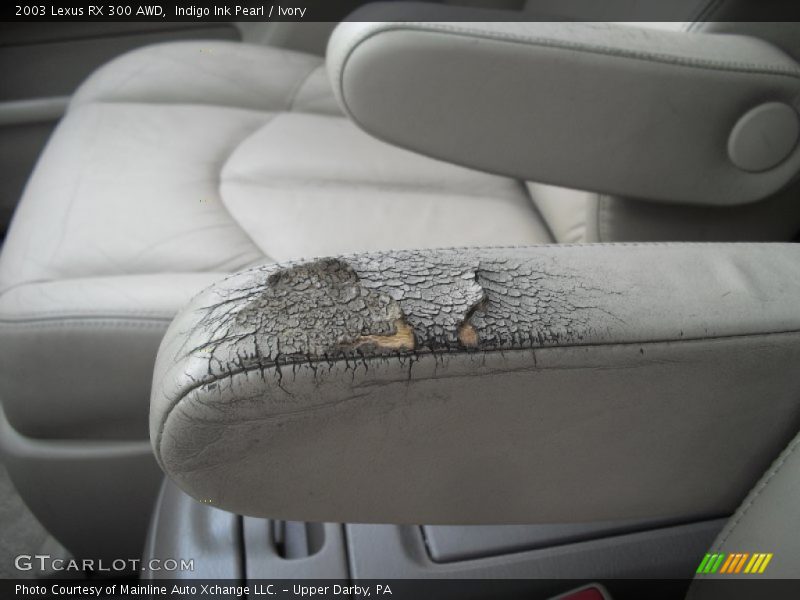 Indigo Ink Pearl / Ivory 2003 Lexus RX 300 AWD