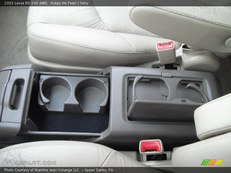 Indigo Ink Pearl / Ivory 2003 Lexus RX 300 AWD