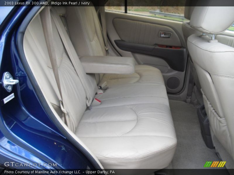 Indigo Ink Pearl / Ivory 2003 Lexus RX 300 AWD