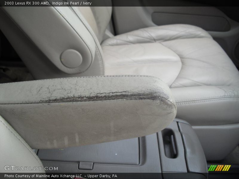 Indigo Ink Pearl / Ivory 2003 Lexus RX 300 AWD