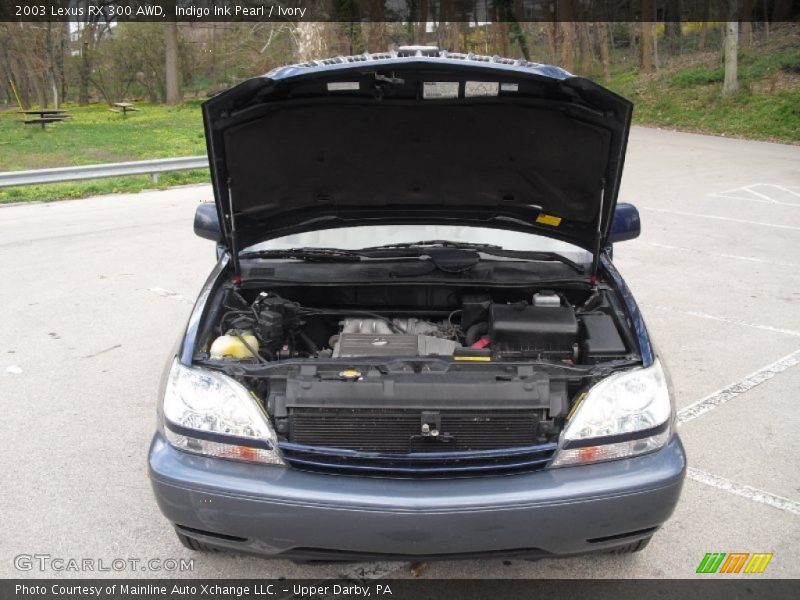 Indigo Ink Pearl / Ivory 2003 Lexus RX 300 AWD