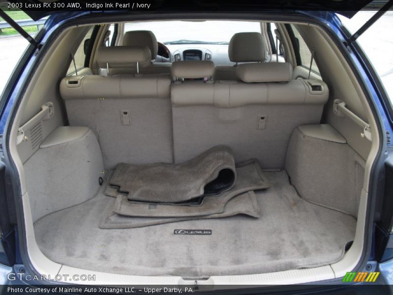 Indigo Ink Pearl / Ivory 2003 Lexus RX 300 AWD