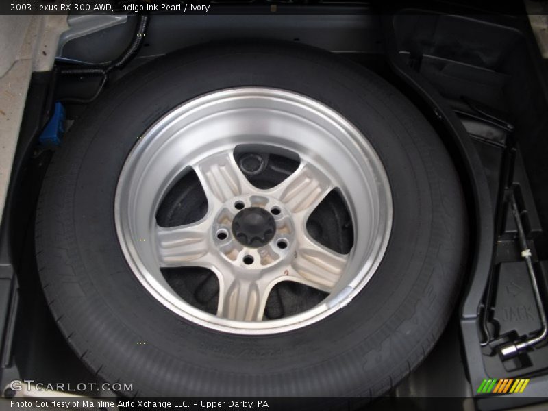 Indigo Ink Pearl / Ivory 2003 Lexus RX 300 AWD