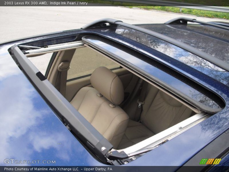 Indigo Ink Pearl / Ivory 2003 Lexus RX 300 AWD