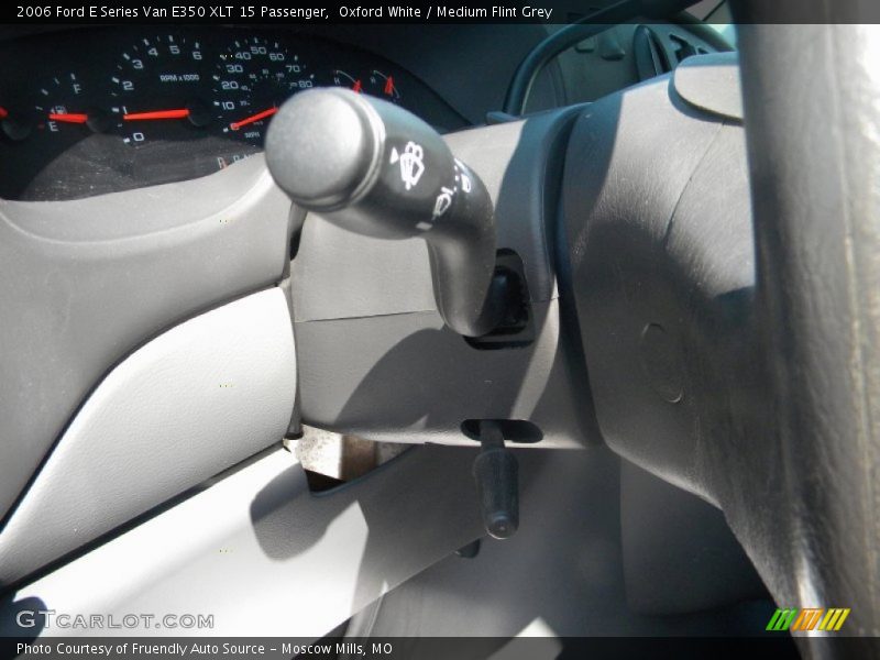 Oxford White / Medium Flint Grey 2006 Ford E Series Van E350 XLT 15 Passenger