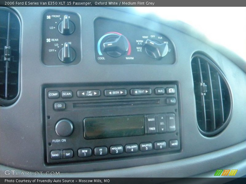 Oxford White / Medium Flint Grey 2006 Ford E Series Van E350 XLT 15 Passenger