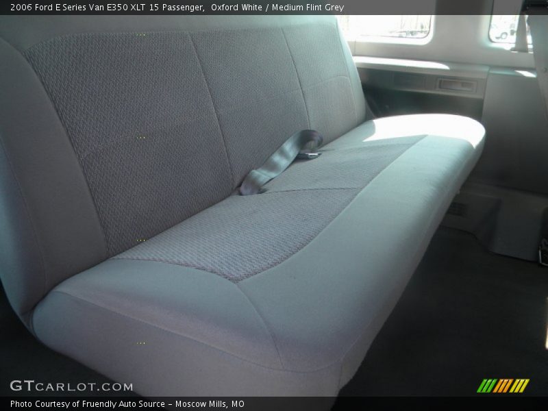 Oxford White / Medium Flint Grey 2006 Ford E Series Van E350 XLT 15 Passenger