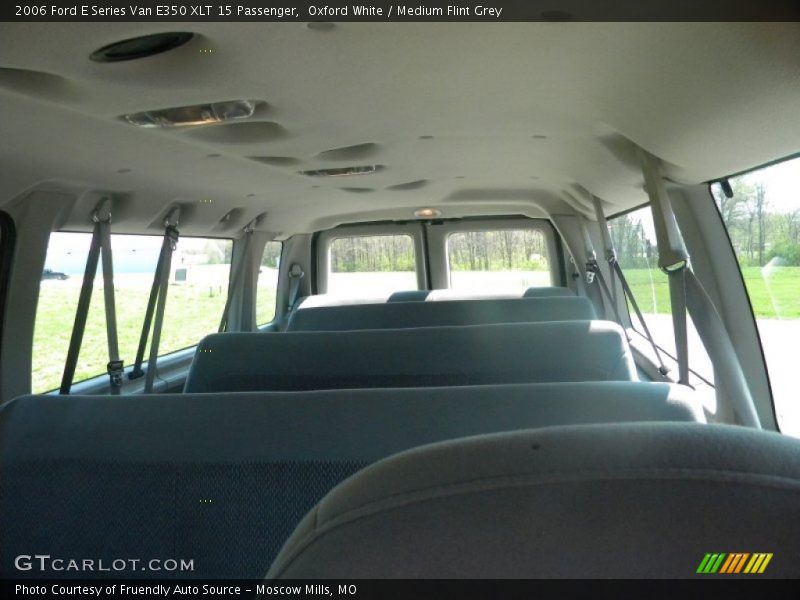 Oxford White / Medium Flint Grey 2006 Ford E Series Van E350 XLT 15 Passenger