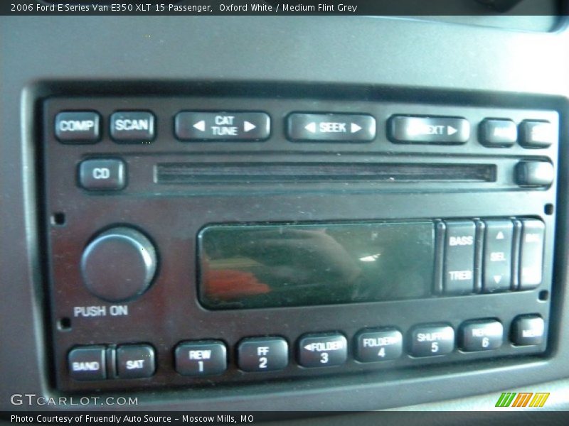 Oxford White / Medium Flint Grey 2006 Ford E Series Van E350 XLT 15 Passenger