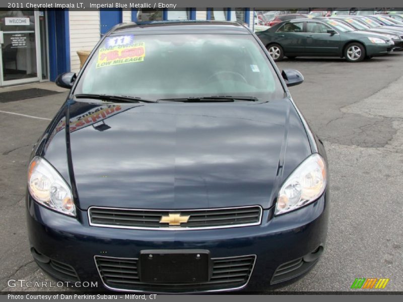 Imperial Blue Metallic / Ebony 2011 Chevrolet Impala LT