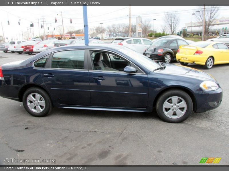 Imperial Blue Metallic / Ebony 2011 Chevrolet Impala LT