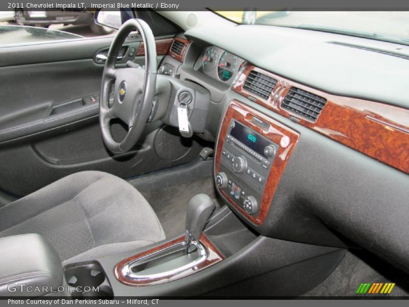 Imperial Blue Metallic / Ebony 2011 Chevrolet Impala LT