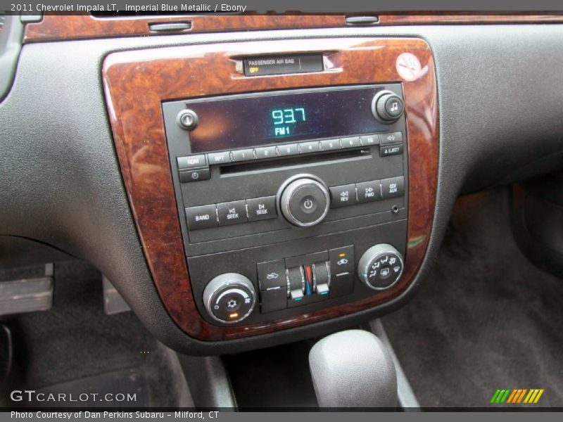 Imperial Blue Metallic / Ebony 2011 Chevrolet Impala LT
