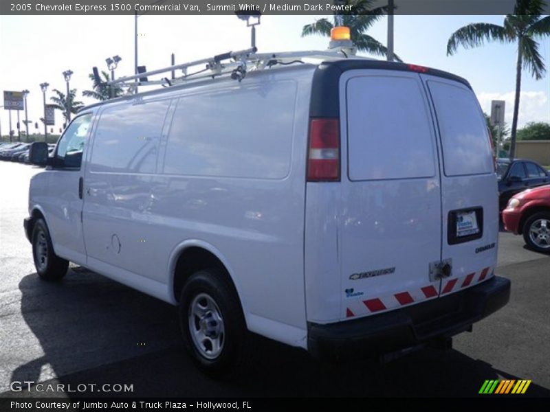 Summit White / Medium Dark Pewter 2005 Chevrolet Express 1500 Commercial Van