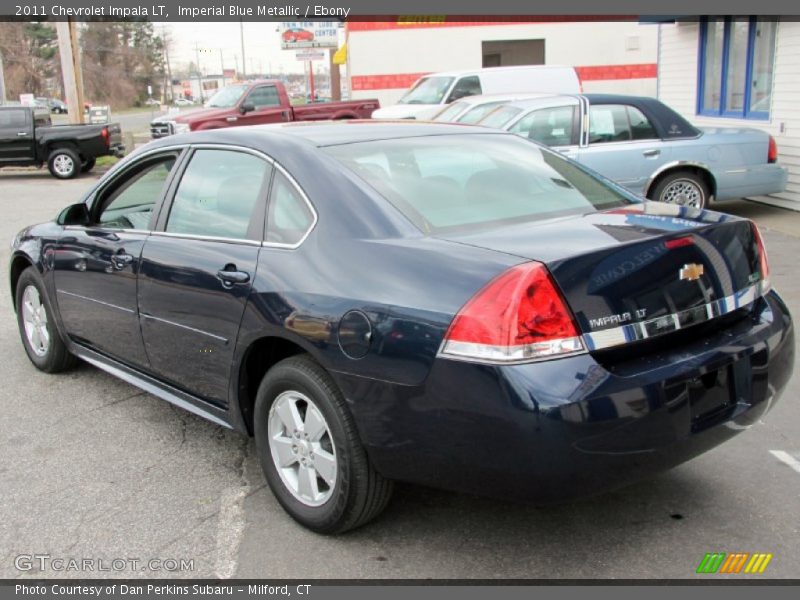 Imperial Blue Metallic / Ebony 2011 Chevrolet Impala LT