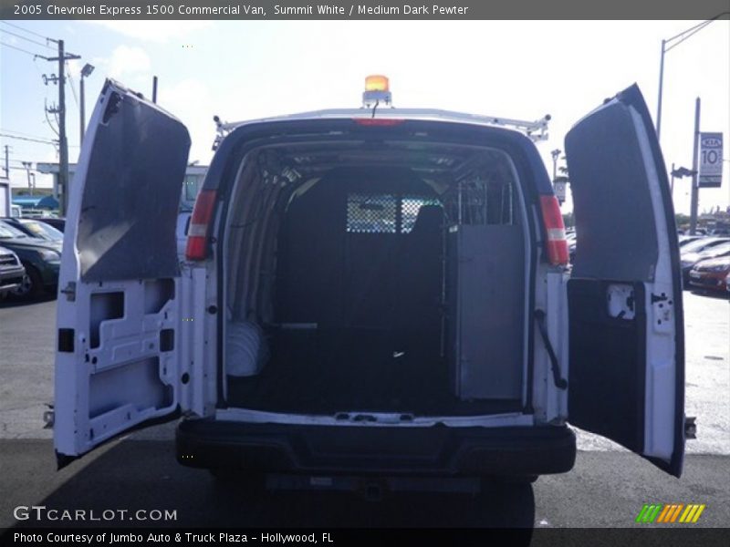 Summit White / Medium Dark Pewter 2005 Chevrolet Express 1500 Commercial Van