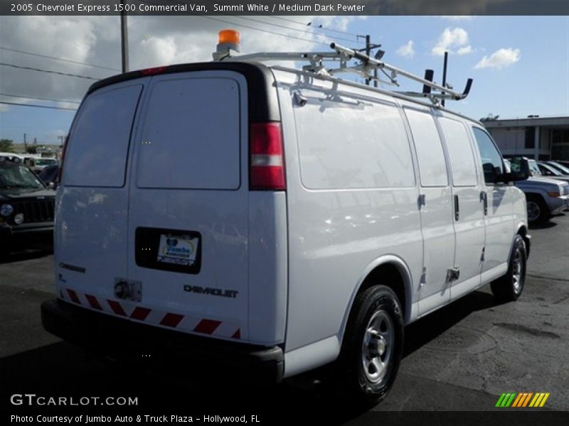 Summit White / Medium Dark Pewter 2005 Chevrolet Express 1500 Commercial Van