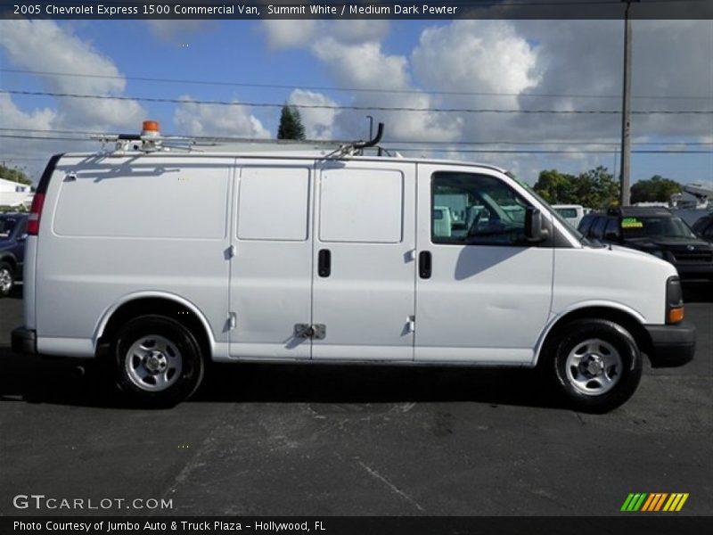 Summit White / Medium Dark Pewter 2005 Chevrolet Express 1500 Commercial Van