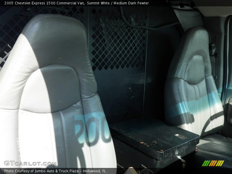 Summit White / Medium Dark Pewter 2005 Chevrolet Express 1500 Commercial Van