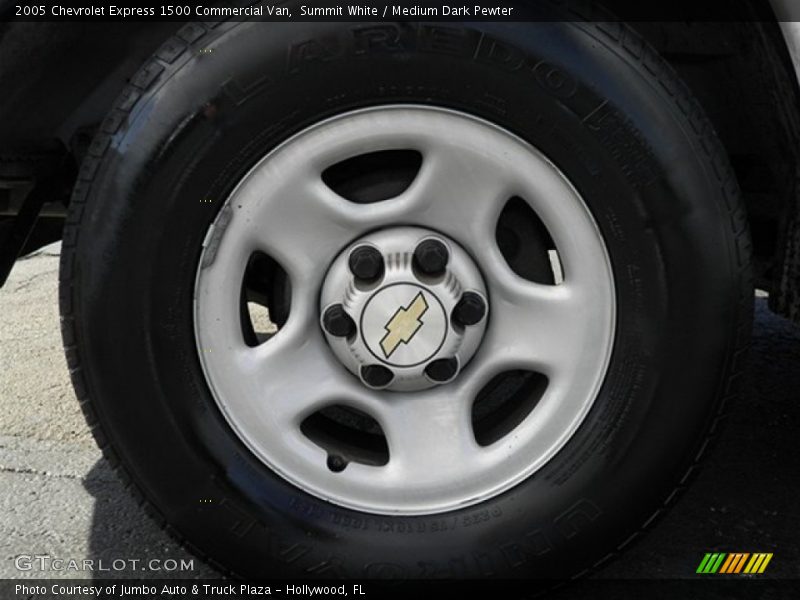 Summit White / Medium Dark Pewter 2005 Chevrolet Express 1500 Commercial Van