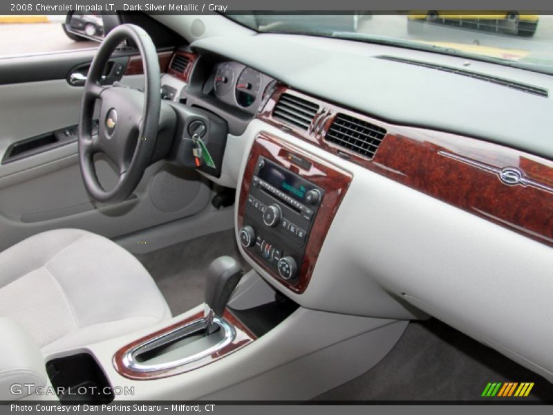 Dark Silver Metallic / Gray 2008 Chevrolet Impala LT
