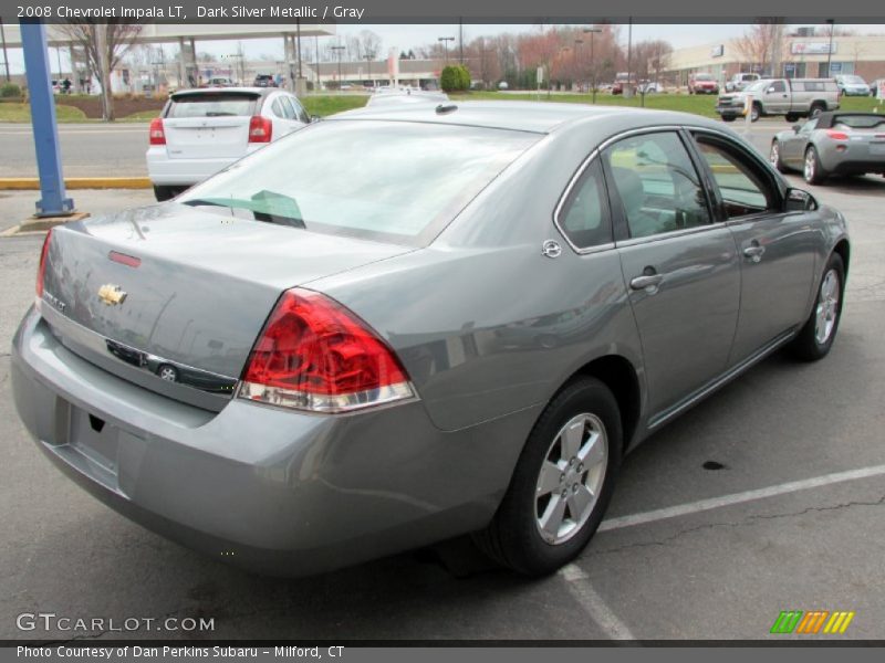 Dark Silver Metallic / Gray 2008 Chevrolet Impala LT