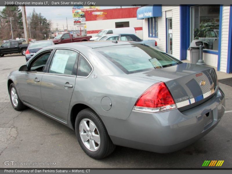 Dark Silver Metallic / Gray 2008 Chevrolet Impala LT