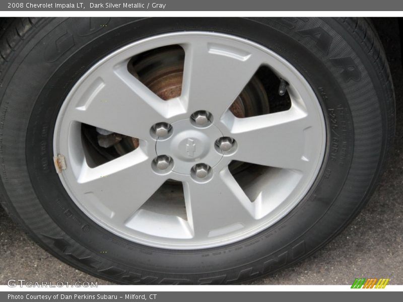 Dark Silver Metallic / Gray 2008 Chevrolet Impala LT