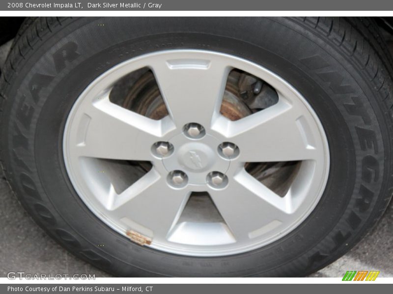 Dark Silver Metallic / Gray 2008 Chevrolet Impala LT