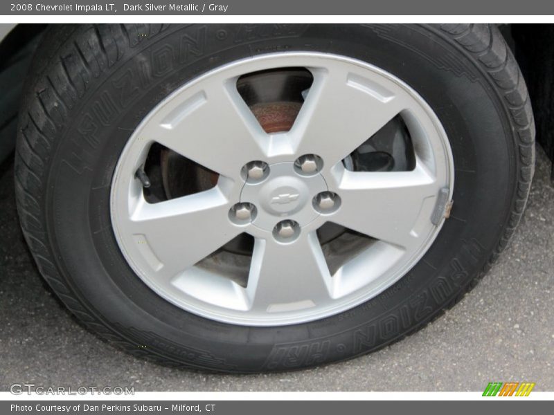 Dark Silver Metallic / Gray 2008 Chevrolet Impala LT