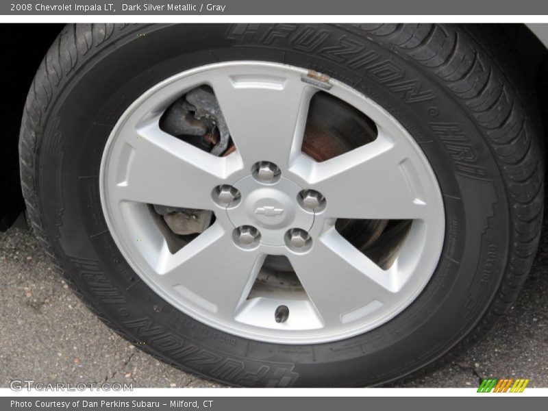Dark Silver Metallic / Gray 2008 Chevrolet Impala LT