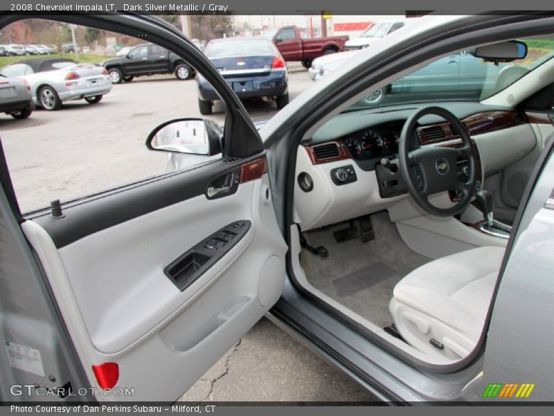 Dark Silver Metallic / Gray 2008 Chevrolet Impala LT