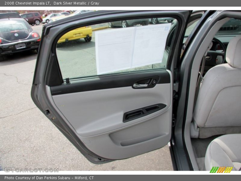 Dark Silver Metallic / Gray 2008 Chevrolet Impala LT