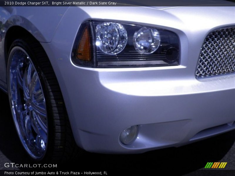 Bright Silver Metallic / Dark Slate Gray 2010 Dodge Charger SXT