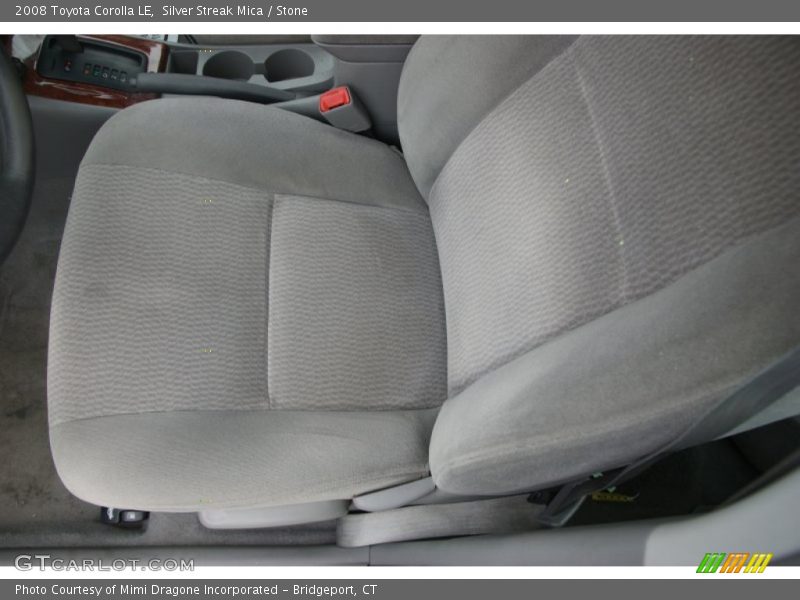 Silver Streak Mica / Stone 2008 Toyota Corolla LE